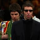 Oasis singer Liam Gallagher say brother Noel phoned him “begging for forgiveness”.