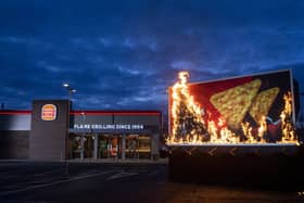 Doritos marks the start of a new partnership with Burger King by giving one of its own ads the flame-grilled treatment in Middlesbrough.