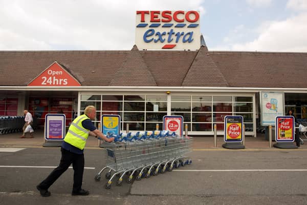 Tesco’s sales increase as shoppers ‘switch from premium retailers’. (Photo: Getty Images) 