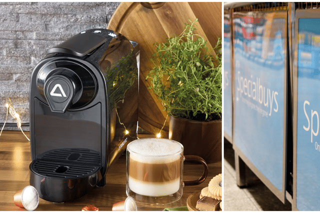 You can buy this Nespresso-compatible coffee pod machine for just £34.99 in Aldi this week