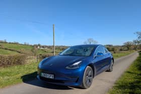 Gareth Butterfield has been driving a six-year-old Tesla Model 3 for a few weeks to see if they really are a used-car bargain