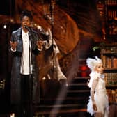Cat Burns appears on Strictly Come Dancing as tonight's music act. 