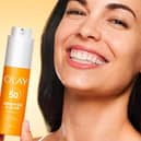 Olay Vitamin C Brighten & Glow SPF50+ combines hydration, sun protection and primer in one lightweight formula.