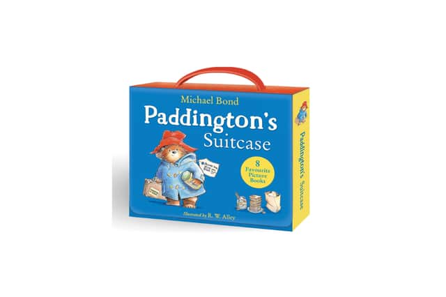 Paddington’s Suitcase contains eight picture books