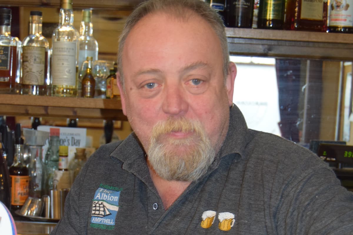 Town says goodbye to former landlord Russ