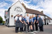 GM Jess Steeton and the Red Lion team