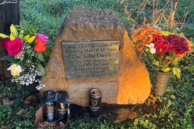 Tribute ... the mystery 'grave' in Ampthill