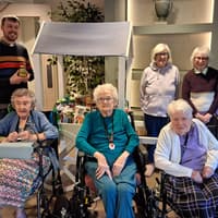 Ampthill care home donates £250 to St Andrew’s Church weathervane
