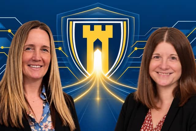 Donna Neely-Hayes (Principal) with education technology expert Emma Darcey