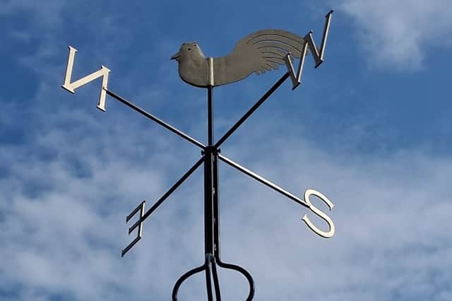 The church weathervane campaign has reached its target