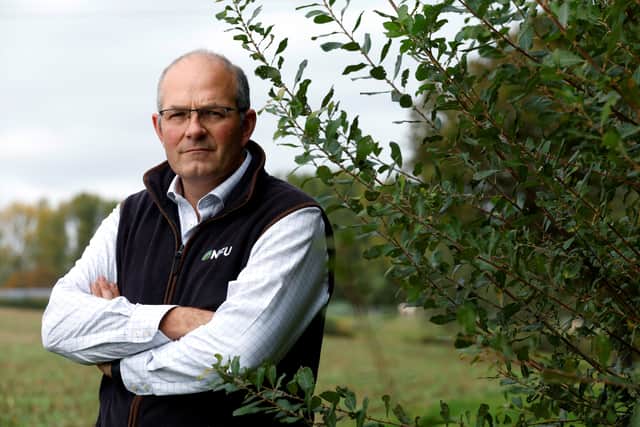 NFU President Tom Bradshaw. 