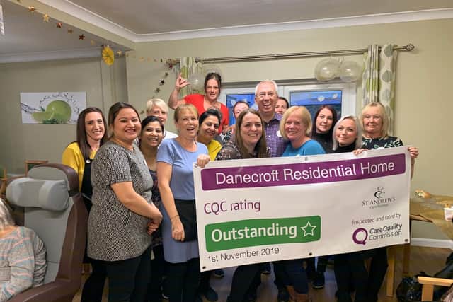 Danecroft Residential Home is 'outstanding'