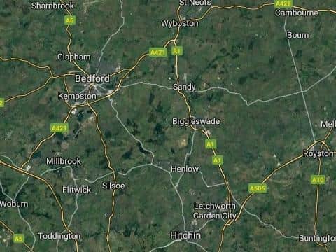 Bedfordshire (Google Maps)