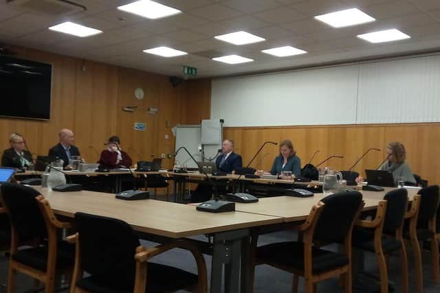 Monday's meeting of the health overview and scrutiny committee