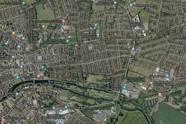 Bedford (Google Earth)