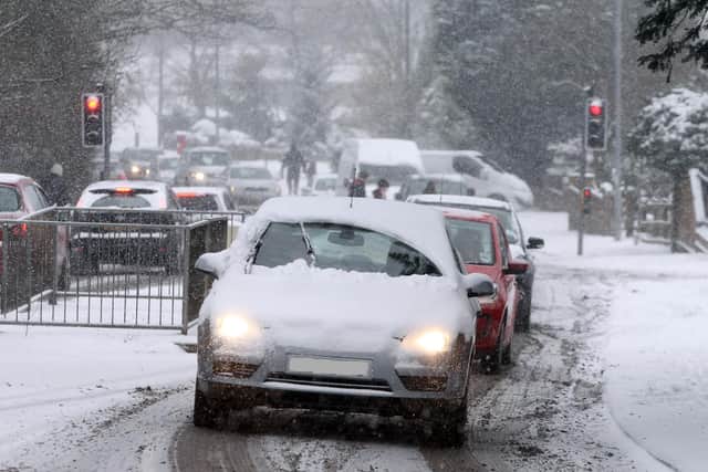 Bedfordshire is facing its first serious dose of snow this winter