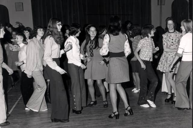 Teenagers live it up at a disco in St Annes in 1974