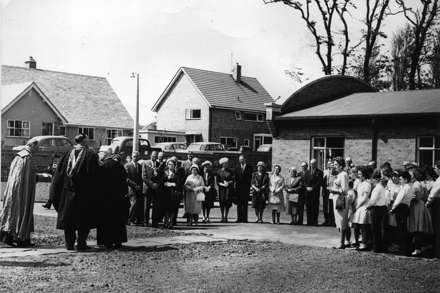 The Official Opening of St Bede's Roman Catholic Secondary School, Lytham in 1963