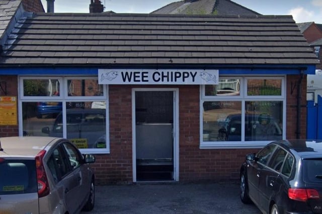 54 Holme Slack Lane, Preston. Google reviews rating 4.7 out of 5. Price of fish and chips £5.80