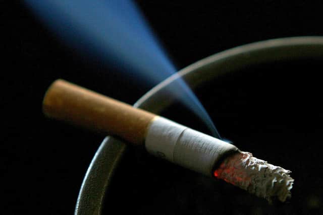 Smoking rates have fallen for the second successive year in Bedford