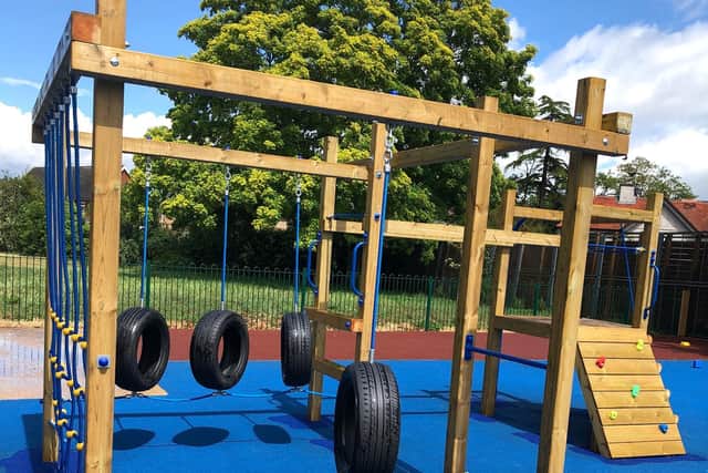 Harrold Primary Academyhas received a generous anonymous donation to help fund their new playground equipment