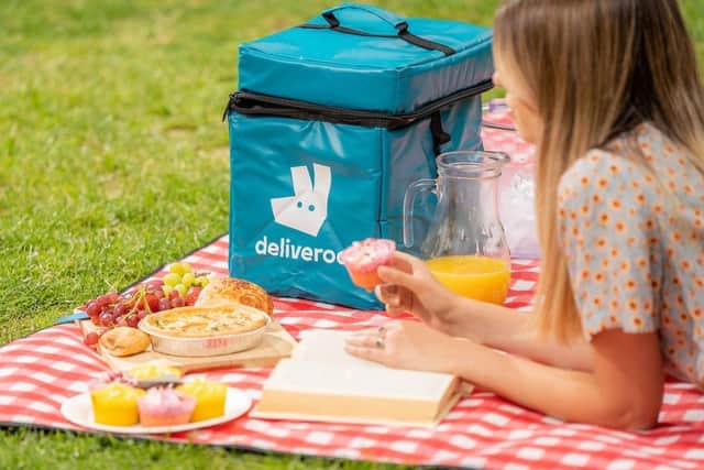 Deliveroo says its Cool Bag is perfect for picnics