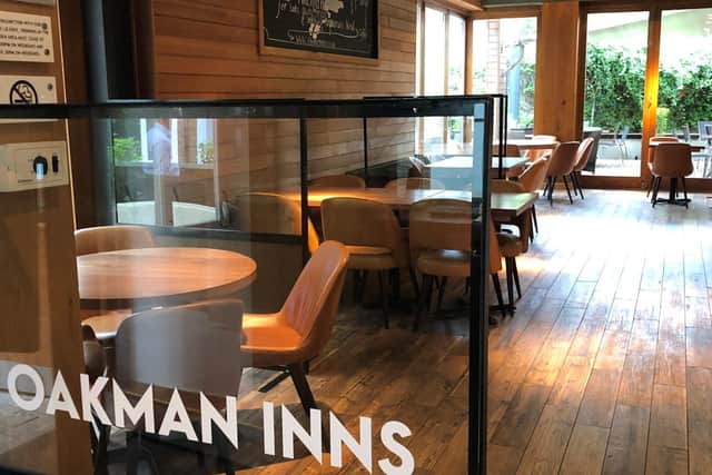 The subtle screens at The Akeman