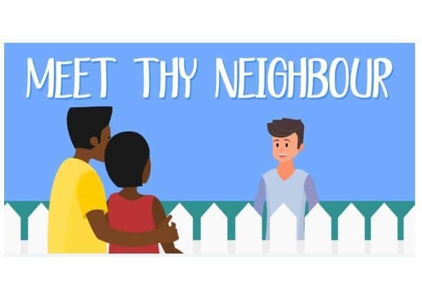 Did you meet your neighbours for the first time during lockdown? (Graphic courtesy of Internal Wall Panels)