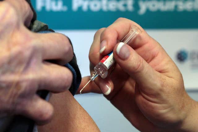 Flu jab rates were below target for groups at higher risk from the virus in Bedford last year