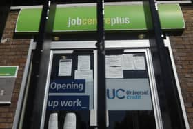 Office for National Statistics data shows 7,405 people were claiming out-of-work benefits in Bedford