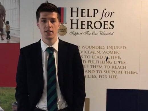 Tom has helped launch a new Help for Heroes' 30-day fundraising challenge - Step 2 It