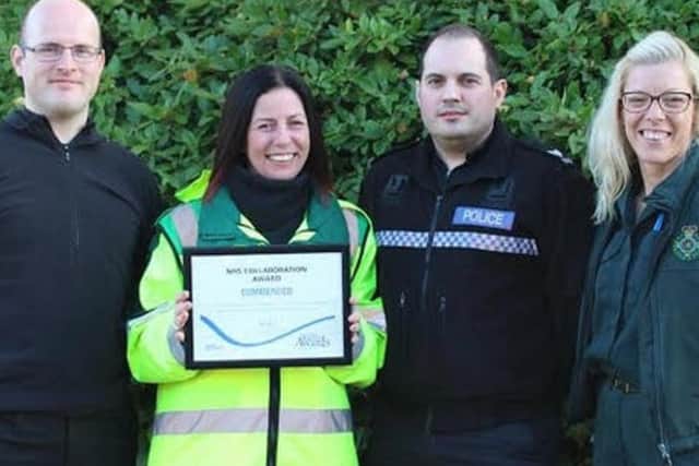 The mental health triage team have been praised for their efforts