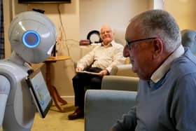 A culturally competent robot called Pepper was tested in care homes in the UK