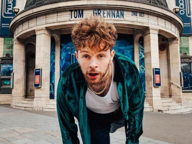 Tom Grennan is playing a VR gig from London's Brixton Academy next month.