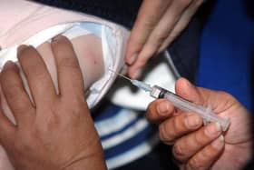 The proportion of babies vaccinated for measles, mumps and rubella has decreased in Bedford