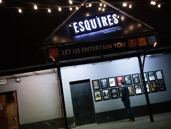 Esquires in Bedford will be re-opening with socially distanced gigs next month.