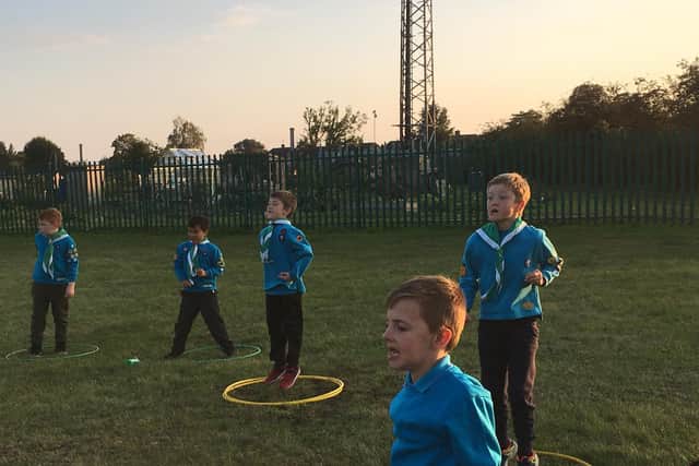 Flitwick Scouts return to face to face meetings