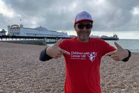 Godwin Debattista raised thousands for Children With Cancer UK