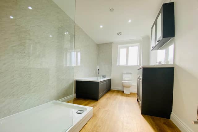 The property offers two double bedrooms and four piece modern family bathroom, plus downstairs W/C.
