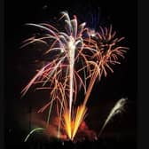 Fireworks stock image