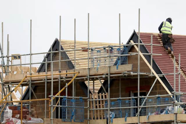 In Bedford, 70 new homes were finished between April and June this year