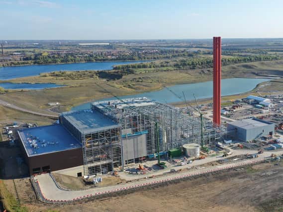 The new plant will process 545,000 tonnes of waste each year