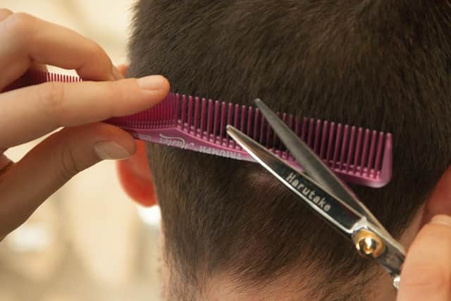 Barbers and hairdressers will be able to resume business in all areas