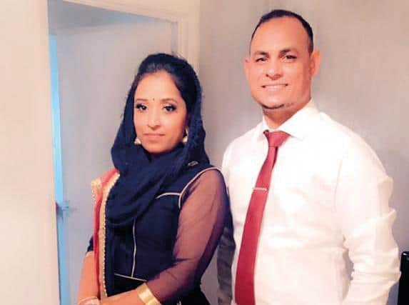 Surman Ali and his wife Jusna