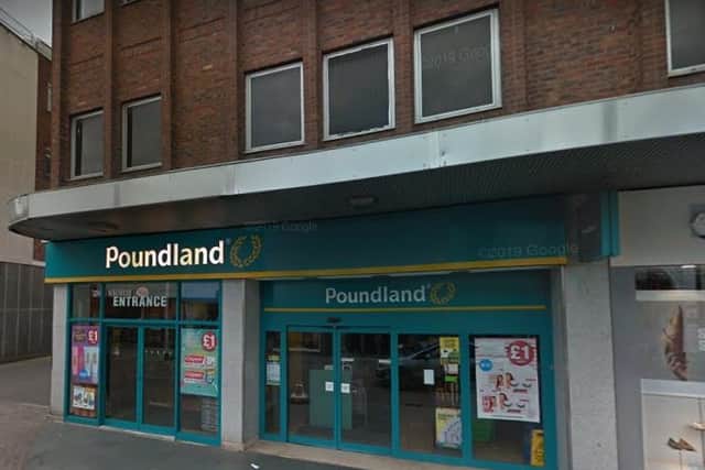 One of the Poundland stores in Bedford (Google)
