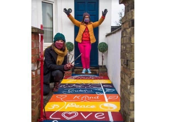 Pritti and Sarah created a colourful path of joy (C) www.rucookphotography.com