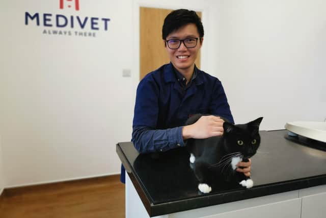 Branch partner and lead veterinary surgeon Jacky Yuen