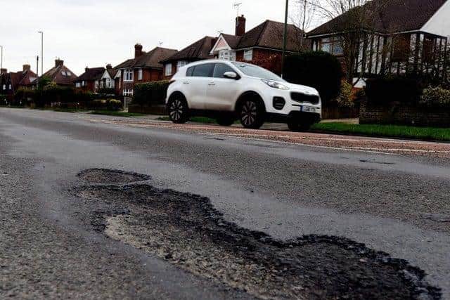You can report potholes, faulty streetlights, highways issues, fly-tipping, litter and graffiti