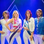 Abba's wax figures, which are on show at the Abba museum in Stockholm, Sweden (Jonathan Nackstrand/AFP via Getty Images)
