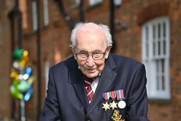 Captain Sir Tom Moore raised nearly £33million for NHS charities ahead of his 100th birthday last year by walking laps of his garden in Marston Moretaine. He died at Bedford Hospital on February 2 after testing positive for Covid-19